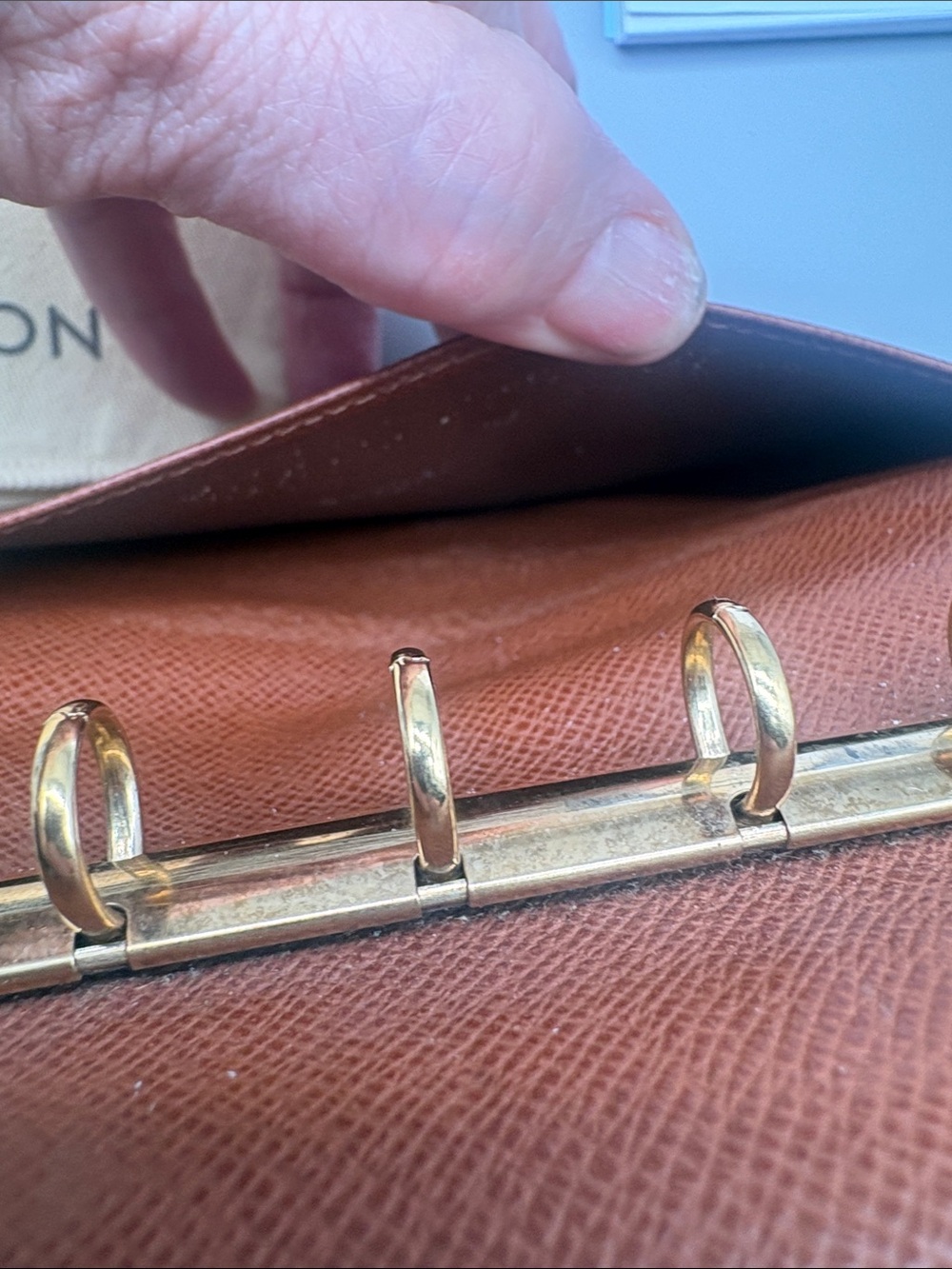 Louis Vuitton Monogram Canvas Agenda/ passport holder in - Picture 8 of 10